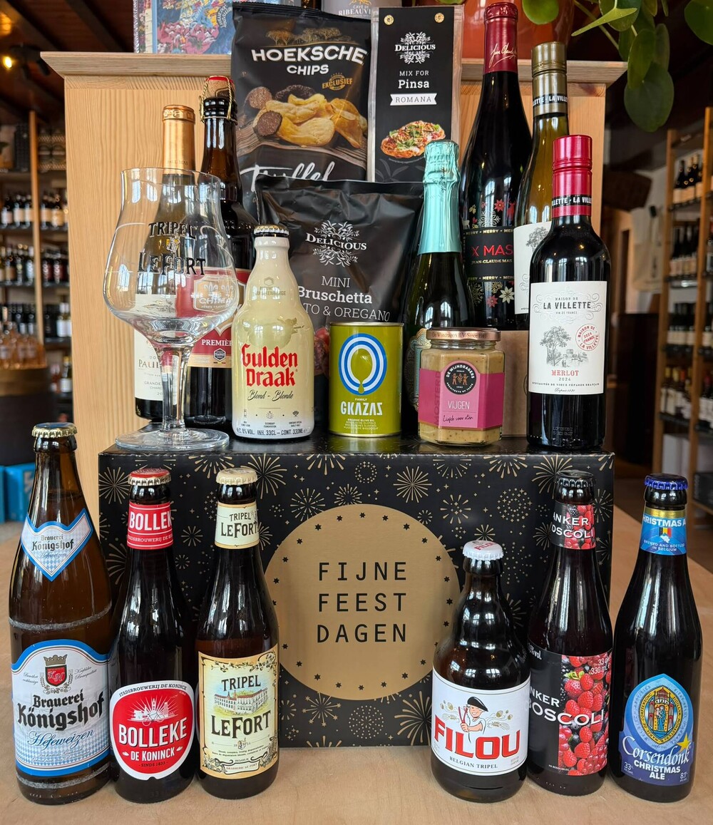 Wijnhuis x Bierburgemeester Pakket: Bourgondisch Verbond