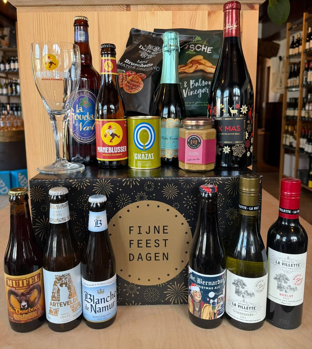 Wijnhuis x Bierburgemeester Pakket:  De Smaakministers