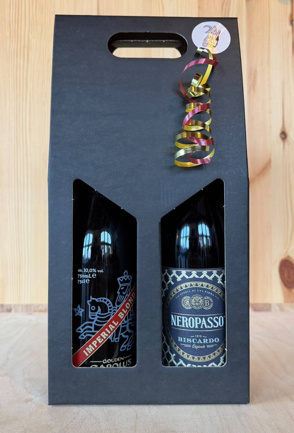 Wijnhuis x Bierburgemeester Pakket:  Gist & Druif